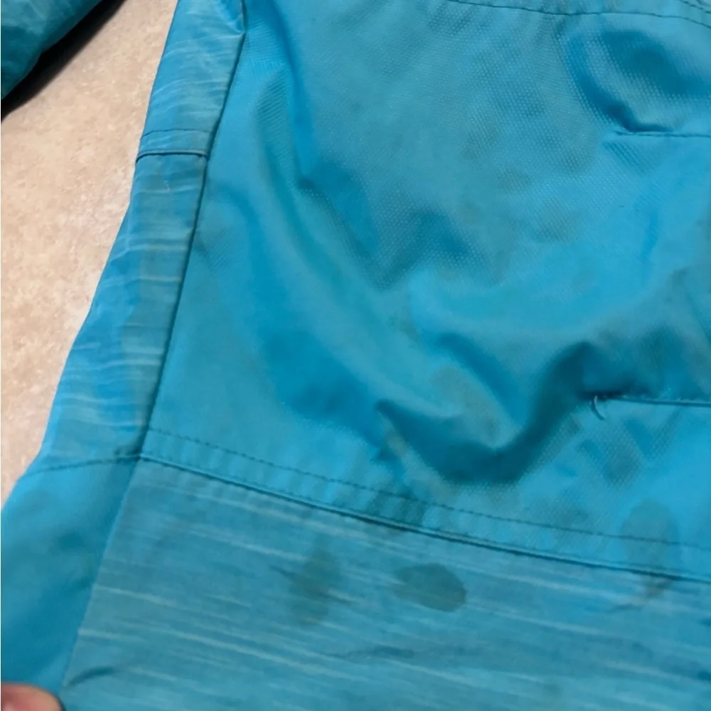 Weatherproof Kids Teal Overalls size M 10-12